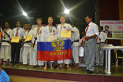 Таганрогская городская федерация сетокан карате - Призеры 6-го международного турнира по каратэ-до Сетокан WSKF в Индии